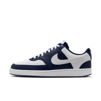Nike Court Vision Low Baskets Bleu Foncé Blanc