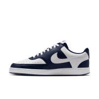 Nike Court Vision Low Baskets Bleu Foncé Blanc