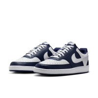 Nike Court Vision Low Baskets Bleu Foncé Blanc