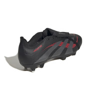 adidas Predator League FT Crampons Vissés Chaussures de Foot (SG) Noir Gris Rouge