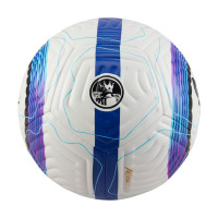 Nike Premier League Academy Plus Ballon de Foot Taille 5 2024-2025 Blanc Bleu Mauve Noir