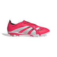 adidas Predator League FT Gras / Kunstgras Voetbalschoenen (MG) Rood Wit Zwart