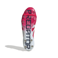 adidas Predator Elite FT Kunstgras Voetbalschoenen (AG) Rood Wit Zwart