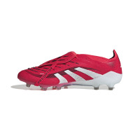 adidas Predator Elite FT Kunstgras Voetbalschoenen (AG) Rood Wit Zwart