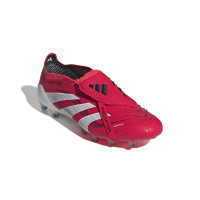 adidas Predator Elite FT Kunstgras Voetbalschoenen (AG) Rood Wit Zwart