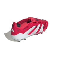 adidas Predator Elite FT Kunstgras Voetbalschoenen (AG) Rood Wit Zwart