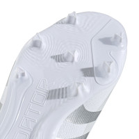 adidas Predator League Gazon Naturel Gazon Artificiel Chaussures de Foot (MG) Enfants Blanc Argenté Bleu