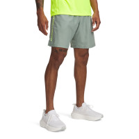 Under Armour Tech Woven Wordmark Short d'Entraînement Vert Clair Néon Jaune