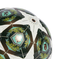 adidas UEFA Champions League Pro Ballon de Foot en Salle Taille 4 2024-2025 Vert Blanc Bronze