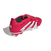 adidas Predator Pro FT Crampons Vissés Chaussures de Foot (SG) Rouge Blanc Noir