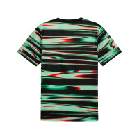 PUMA Portugal Pre-Match Trainingsshirt 2025-2026 Zwart Groen Rood Wit