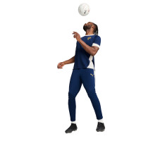 PUMA Portugal Maillot d'Entraînement 2025-2026 Bleu Foncé Blanc Cassé Jaune
