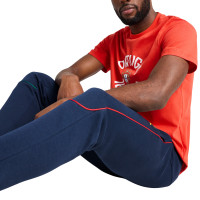 PUMA Portugal Casuals Pantalon d'Entraînement 2025-2026 Bleu Foncé Jaune Rouge