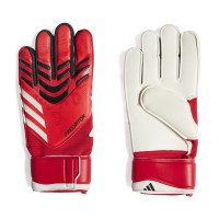 adidas Predator Match Gants de Gardien de But Rouge Blanc Noir