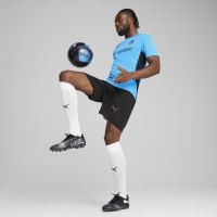 PUMA Olympique Marseille Maillot d'Entraînement 2024-2025 Bleu Clair Noir Bronze