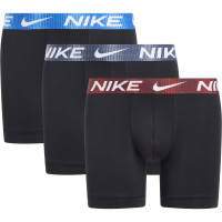 Nike Dri-FIT Ultra Stretch Micro Boxershort 3-Pack Noir Bordeaux Mauve Bleu