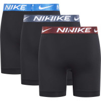 Nike Dri-FIT Ultra Stretch Micro Boxershort 3-Pack Noir Bordeaux Mauve Bleu