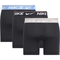 Nike Dri-FIT Ultra Comfort Boxershort Brief 3-Pack Zwart Grijs Lichtblauw