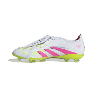 adidas Predator Pro FT Gras Voetbalschoenen (FG) Wit Roze Neongeel