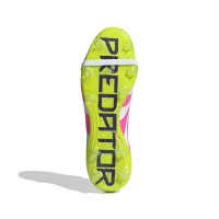 adidas Predator Pro FT Gras Voetbalschoenen (FG) Wit Roze Neongeel