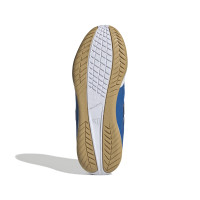 adidas Super Sala III Chaussures de Foot en Salle (IN) Enfants Blanc Bleu Bleu Foncé