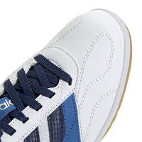 adidas Super Sala III Chaussures de Foot en Salle (IN) Enfants Blanc Bleu Bleu Foncé