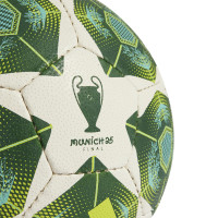 adidas UEFA Champions League Hard Ground Voetbal Maat 5 2024-2025 Groen Wit Geel