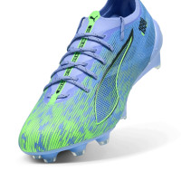 PUMA Ultra 5 Ultimate Chasing The Dream Gras Voetbalschoenen (FG) Paars Groen Zwart