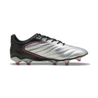 PUMA King Pro Gras / Kunstgras Voetbalschoenen (MG) Zilver Zwart Roze