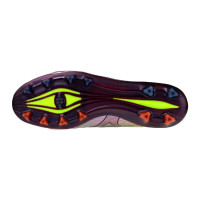 Mizuno Alpha II Japan Gras Voetbalschoenen (FG) Zilver Zwart Blauw