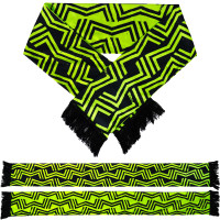 Masters of Madness Fleece Sjaal Groen Zwart