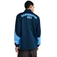 PUMA Manchester City ftblNRGY+ Veste 2024-2025 Bleu Foncé Bleu Clair