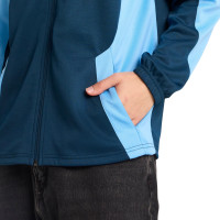 PUMA Manchester City ftblNRGY+ Veste 2024-2025 Bleu Foncé Bleu Clair