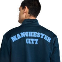 PUMA Manchester City ftblNRGY+ Veste 2024-2025 Bleu Foncé Bleu Clair