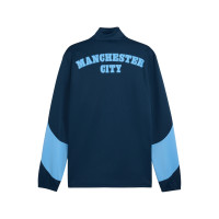 PUMA Manchester City ftblNRGY+ Veste 2024-2025 Bleu Foncé Bleu Clair