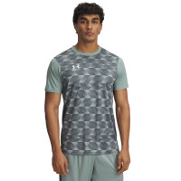 Under Armour Challenger Maillot d'Entraînement Vert Gris Blanc