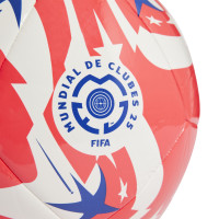 adidas FIFA Club World Cup Club Ballon de Foot Taille 5 Rouge Blanc Bleu