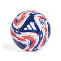 adidas FIFA Club World Cup League Ballon de Foot Taille 5 Blanc Bleu Rouge