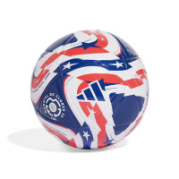 adidas FIFA Club World Cup League Ballon de Foot Taille 5 Blanc Bleu Rouge