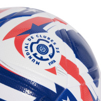 adidas FIFA Club World Cup League Ballon de Foot Taille 5 Blanc Bleu Rouge