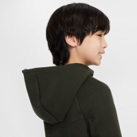 Nike Tech Fleece Sportswear Vest Kids Donkergroen Zwart