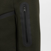 Nike Tech Fleece Sportswear Survêtement Enfants Vert Foncé Noir