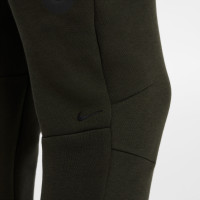 Nike Tech Fleece Sportswear Survêtement Enfants Vert Foncé Noir