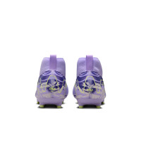 Nike Zoom Mercurial Superfly 10 Academy Gras / Kunstgras Voetbalschoenen (MG) Kids Lichtpaars Lichtgeel