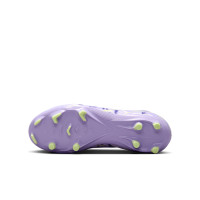 Nike Zoom Mercurial Superfly 10 Academy Gras / Kunstgras Voetbalschoenen (MG) Kids Lichtpaars Lichtgeel