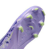 Nike Zoom Mercurial Superfly 10 Academy Gras / Kunstgras Voetbalschoenen (MG) Kids Lichtpaars Lichtgeel