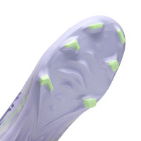 Nike Zoom Mercurial Superfly 10 Academy Gazon Naturel Artificiel Chaussures de Foot (MG) Violet Clair Jaune Clair