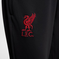 Nike Liverpool Strike Trainingsbroek 2024-2025 Kids Zwart Gebroken Wit Rood