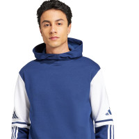 adidas Squadra 25 Hoodie Donkerblauw Wit