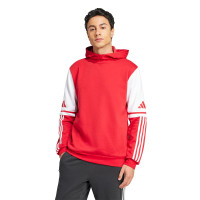 adidas Squadra 25 Sweat à Capuche Rouge Blanc